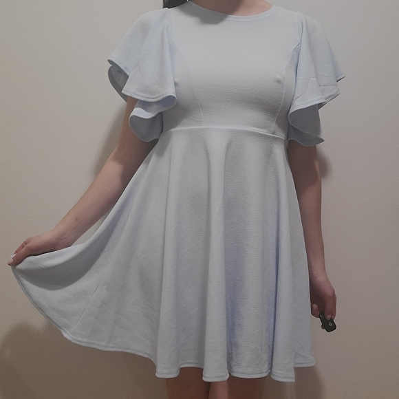 A Line Swing Flared Skater Cocktail Party Dress - Picture 2 of 16